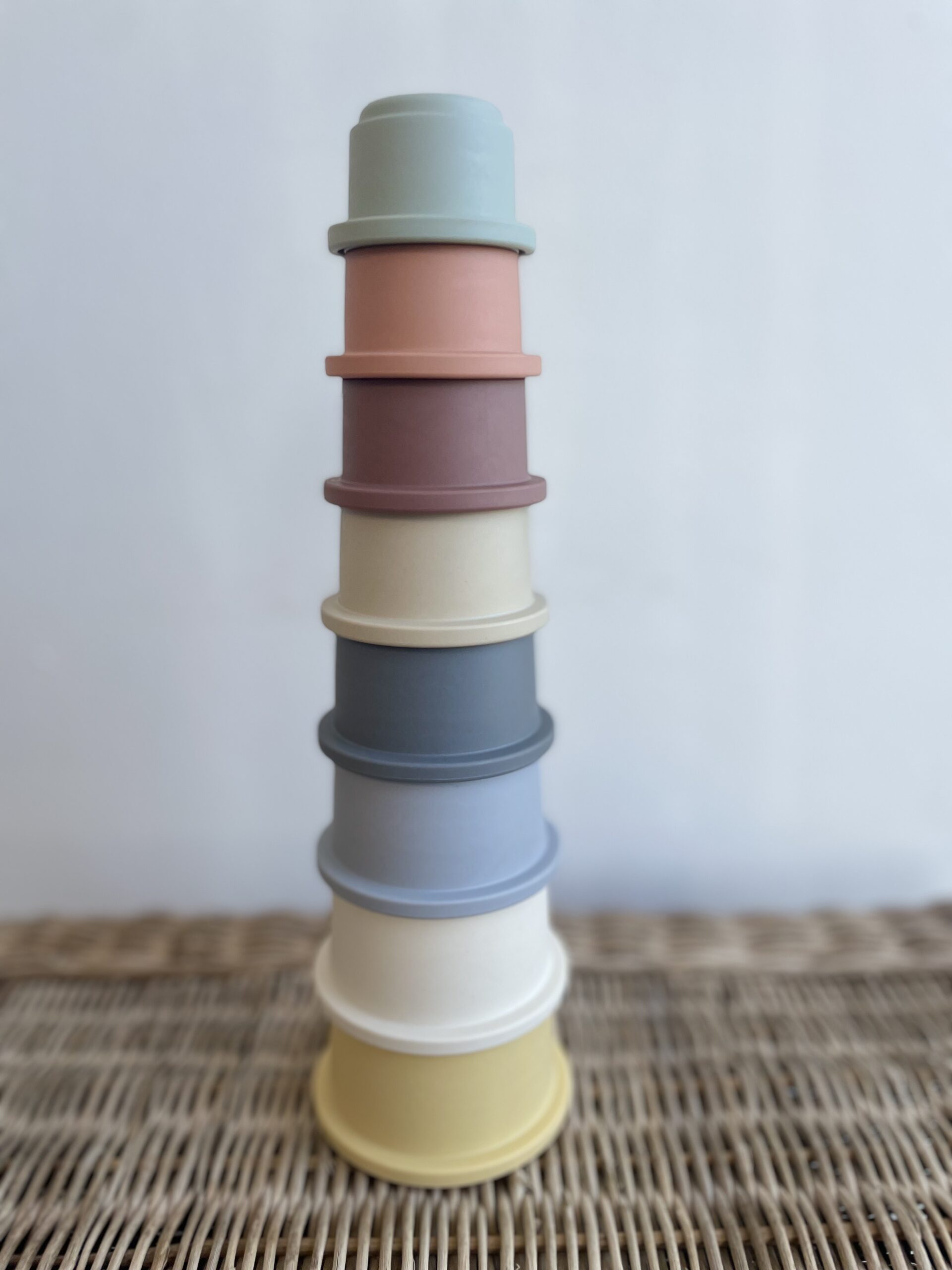 Short Cup Stack Stacking Cups - Little & Co