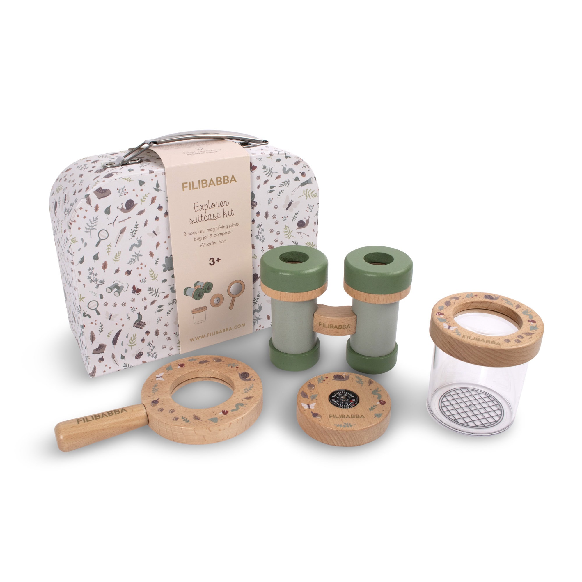 FILIBABBA explorer suitcase kit
