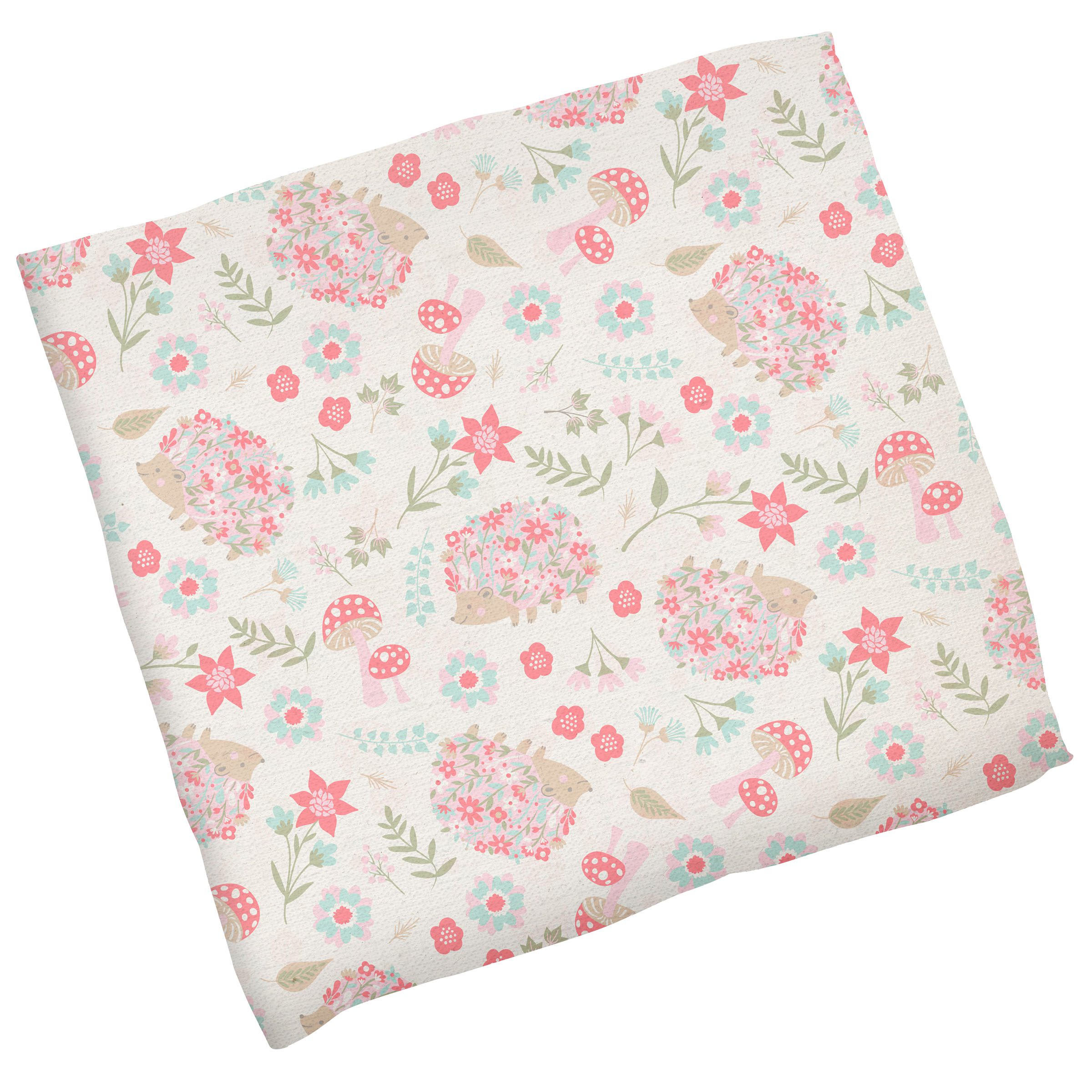 Muslin Blanket: Hedgehog