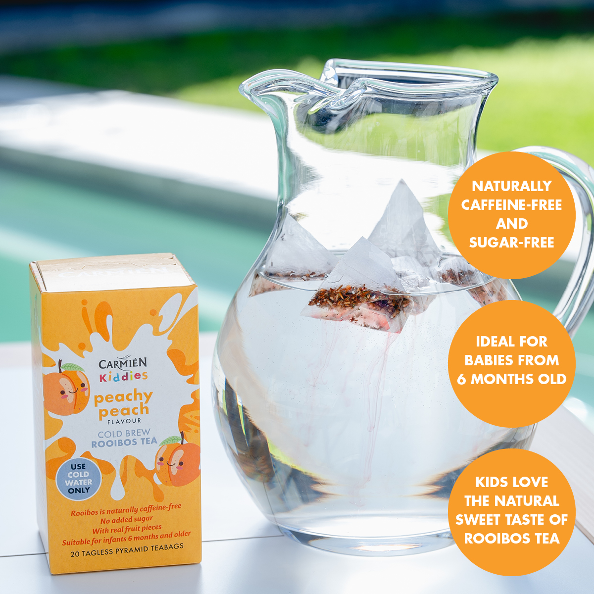 Carmién KIDDIES cold brew: Peachy Peach - Image 2