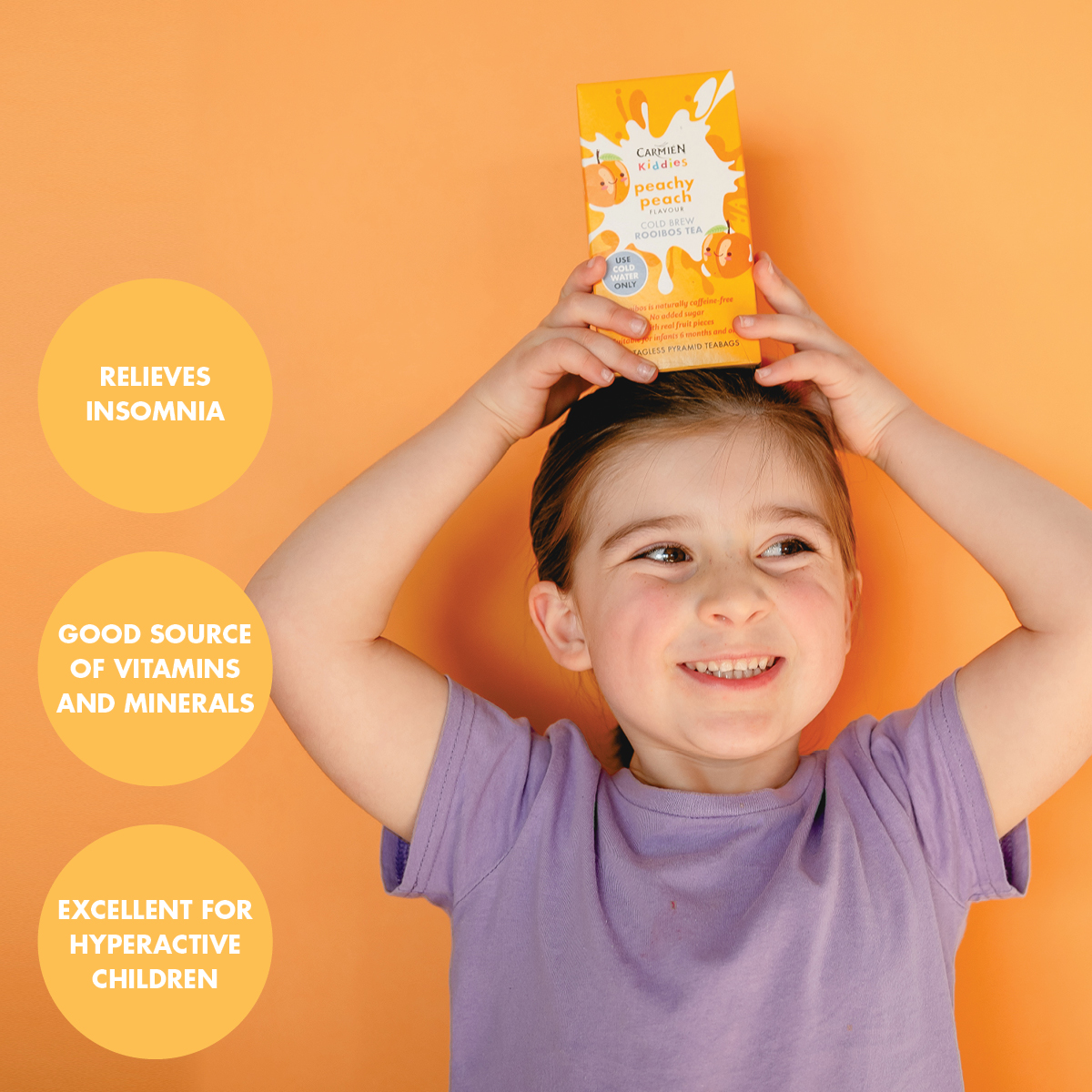 Carmién KIDDIES cold brew: Peachy Peach - Image 3