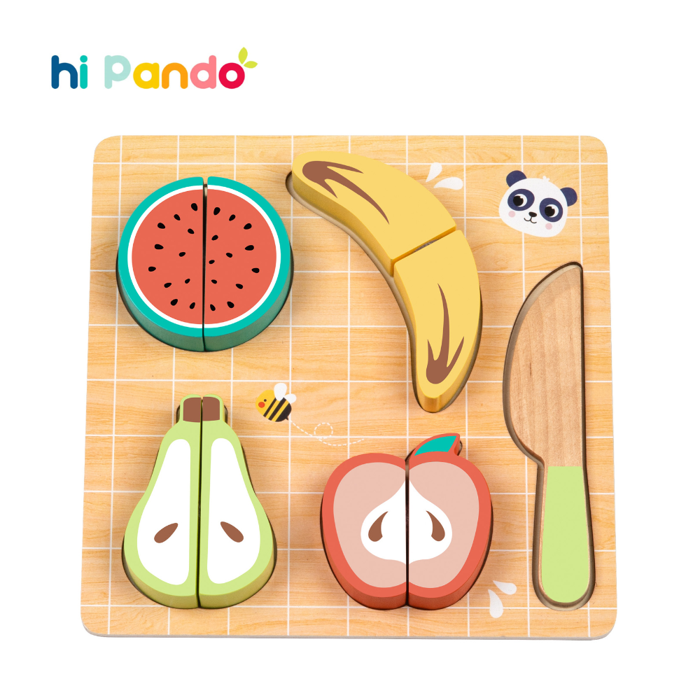 wooden Cutting fruit