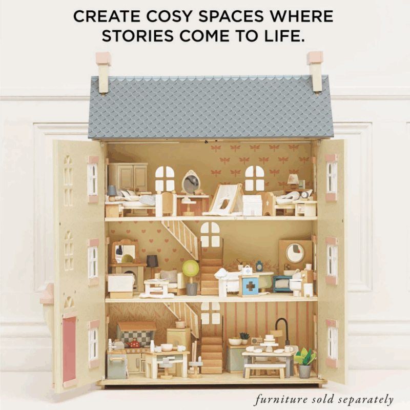 Cherry tree hall wooden dolls house - Image 4