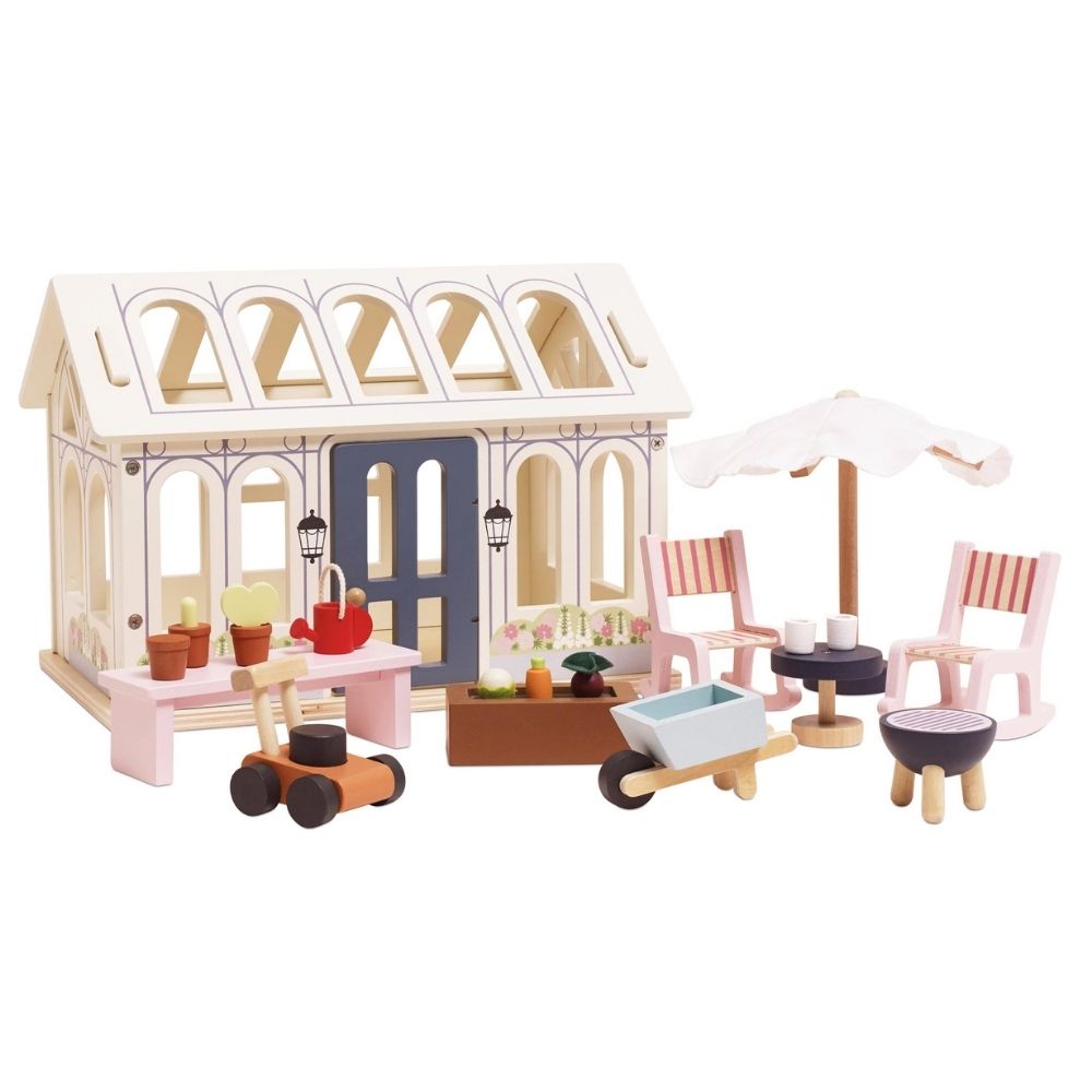 Dolls house furniture: conservatory