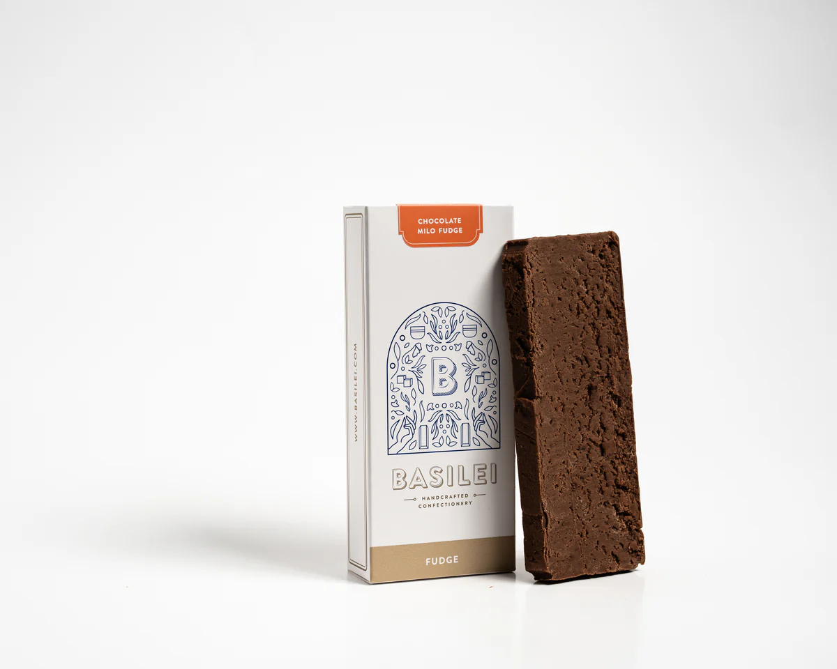 BASILEI: Chocolate & Milo Fudge