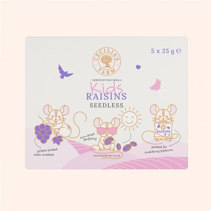 Seedless Raisins Kids multipack