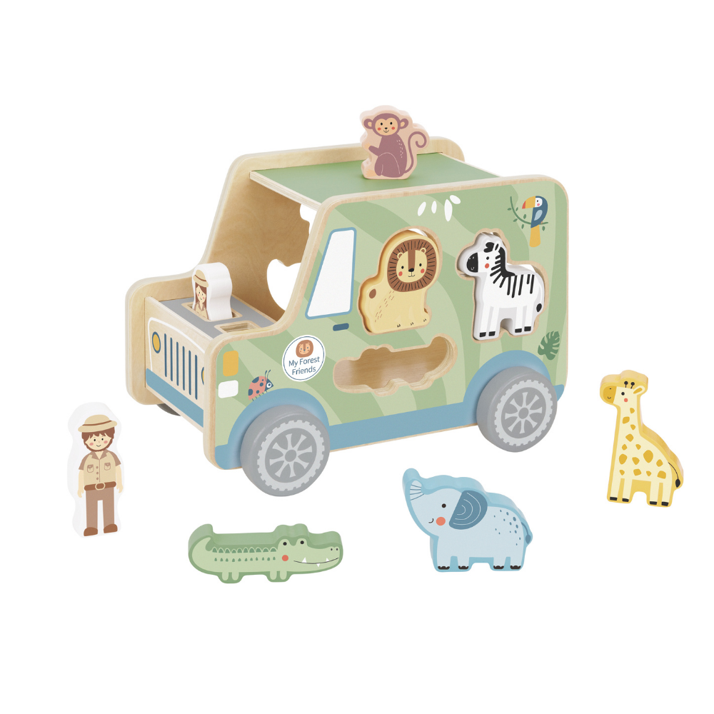 Safari Jeep Shape Sorting Set - Image 3