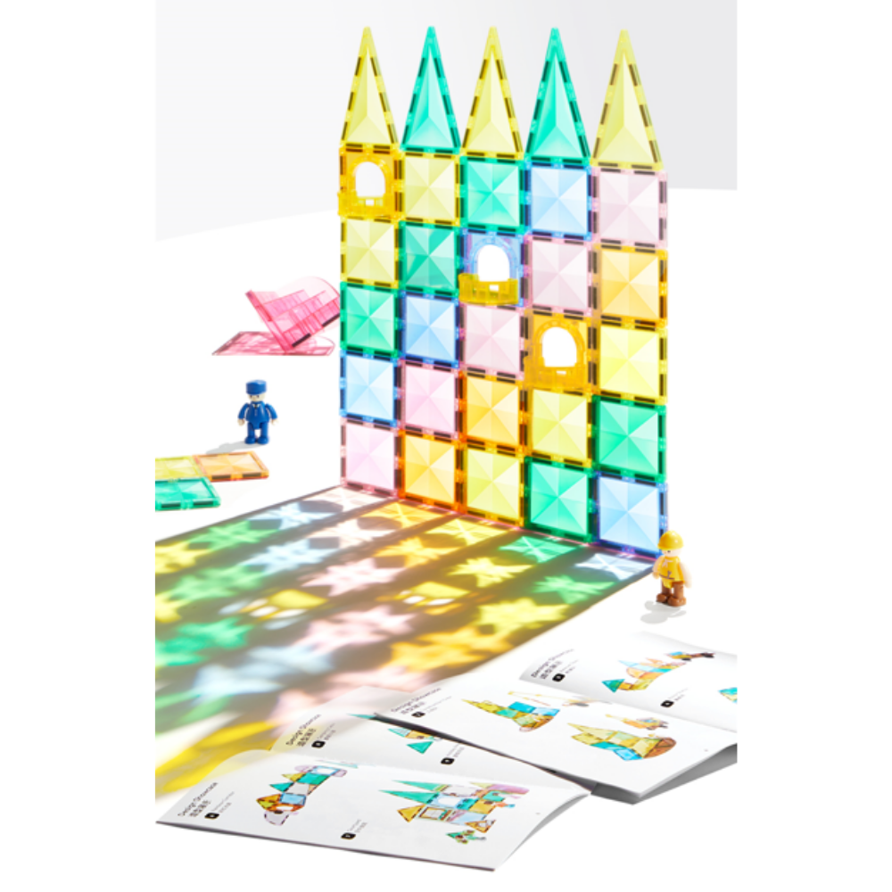 Magnetic Tiles building set: Our family - Image 2