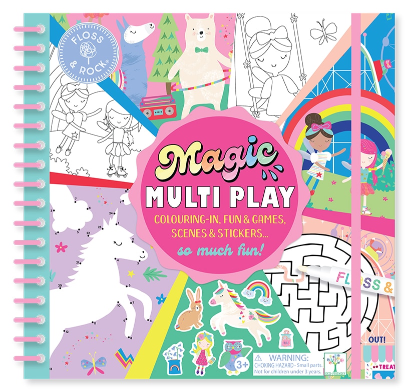 Colour changing water multi play book: Rainbow Fairy