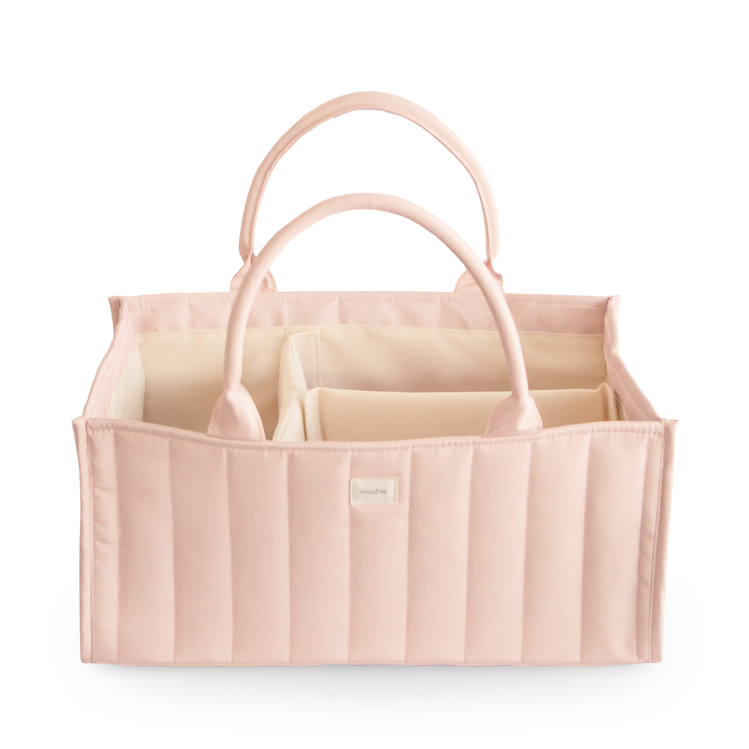 MUSHIE diaper caddy: Blush