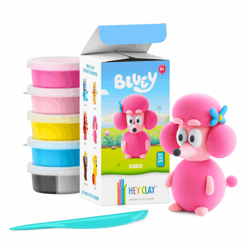 Hey Clay: Bluey Series - Coco