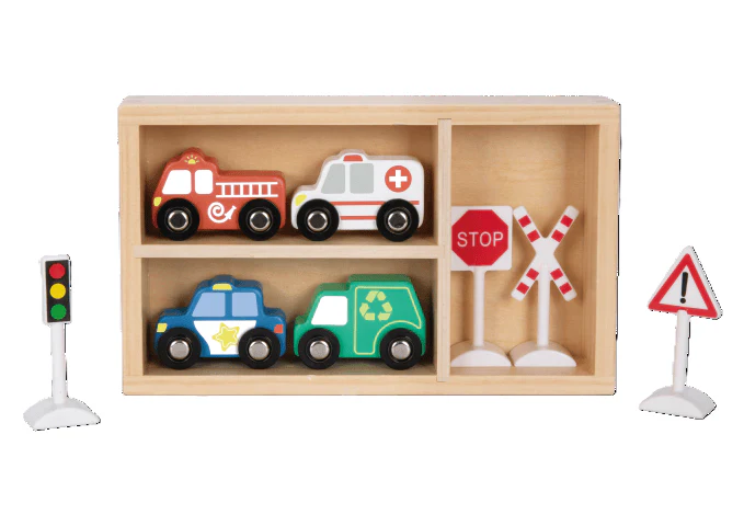 Transportation & street sign set