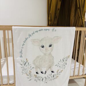 Ps 23 Fleece Blanket (willow)