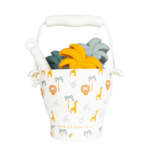 SWIM ESSENTIALS: Silicone beach toy set - jungle