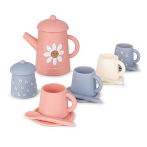 SWIM ESSENTIALS: Silicone tea set - daisy