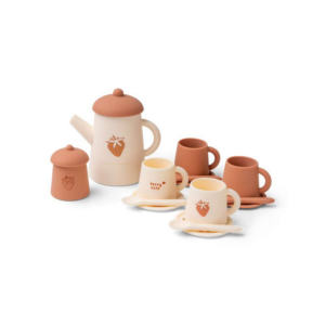 SWIM ESSENTIALS: silicone tea set - strawberry