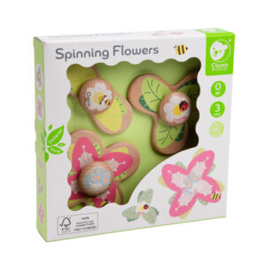Spinning flowers