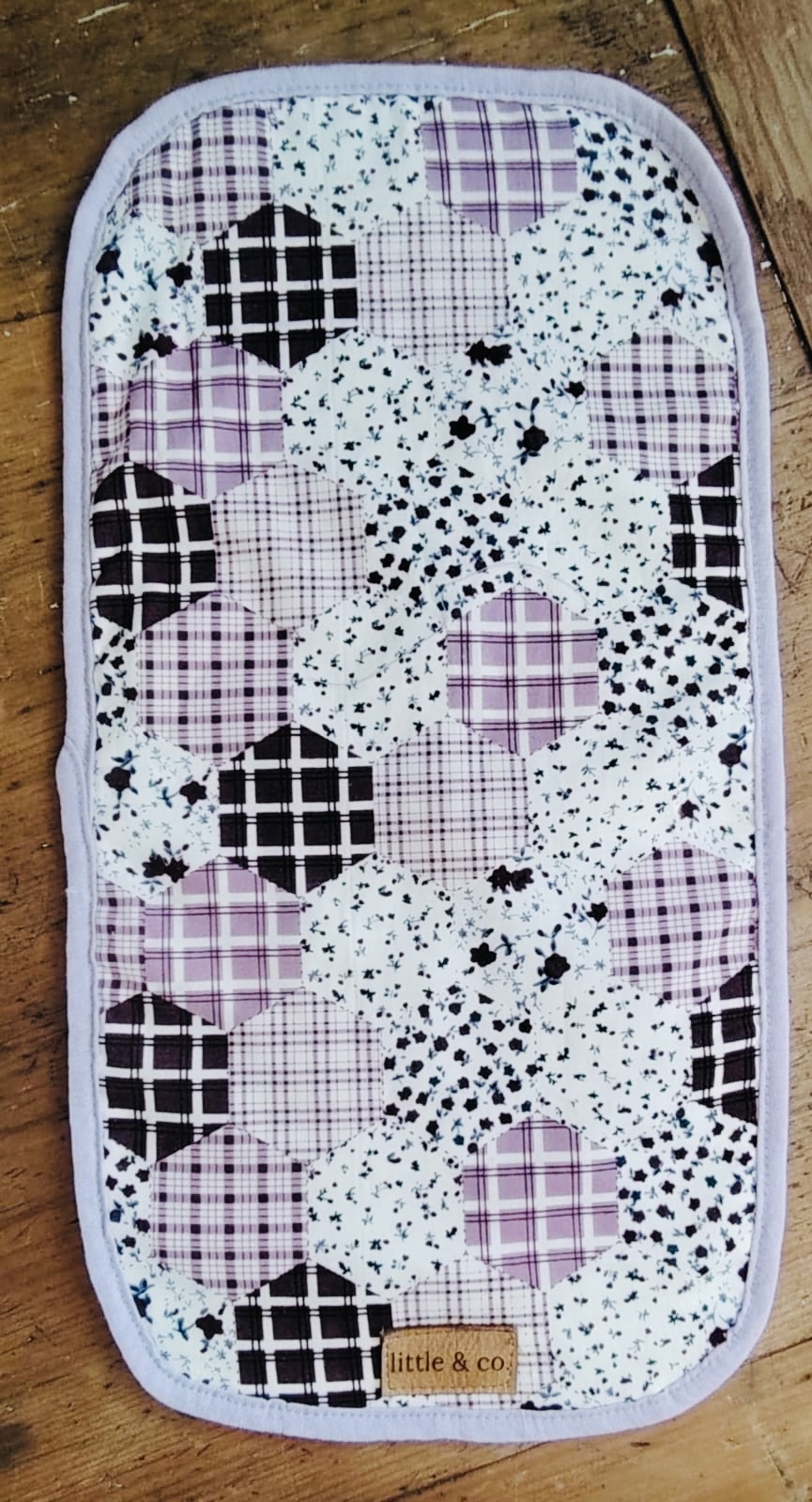 Patchwork Burp Cloth