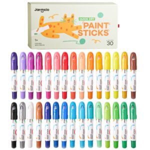 Twistable, washable wet & dry art crayons