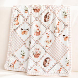 Woodlands double sided blanket