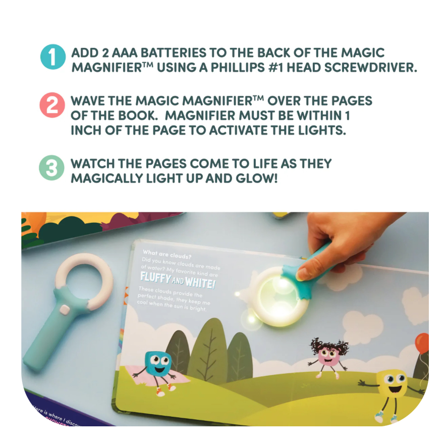 Glo Pals Light Up Book: What’s the weather? - Image 3