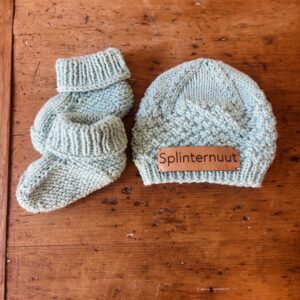 Splinternuut knitted set (mint)