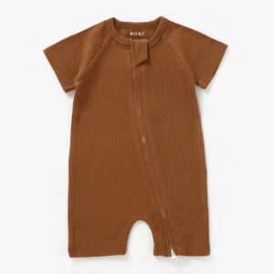 BOKI summer zipsuit: Rust
