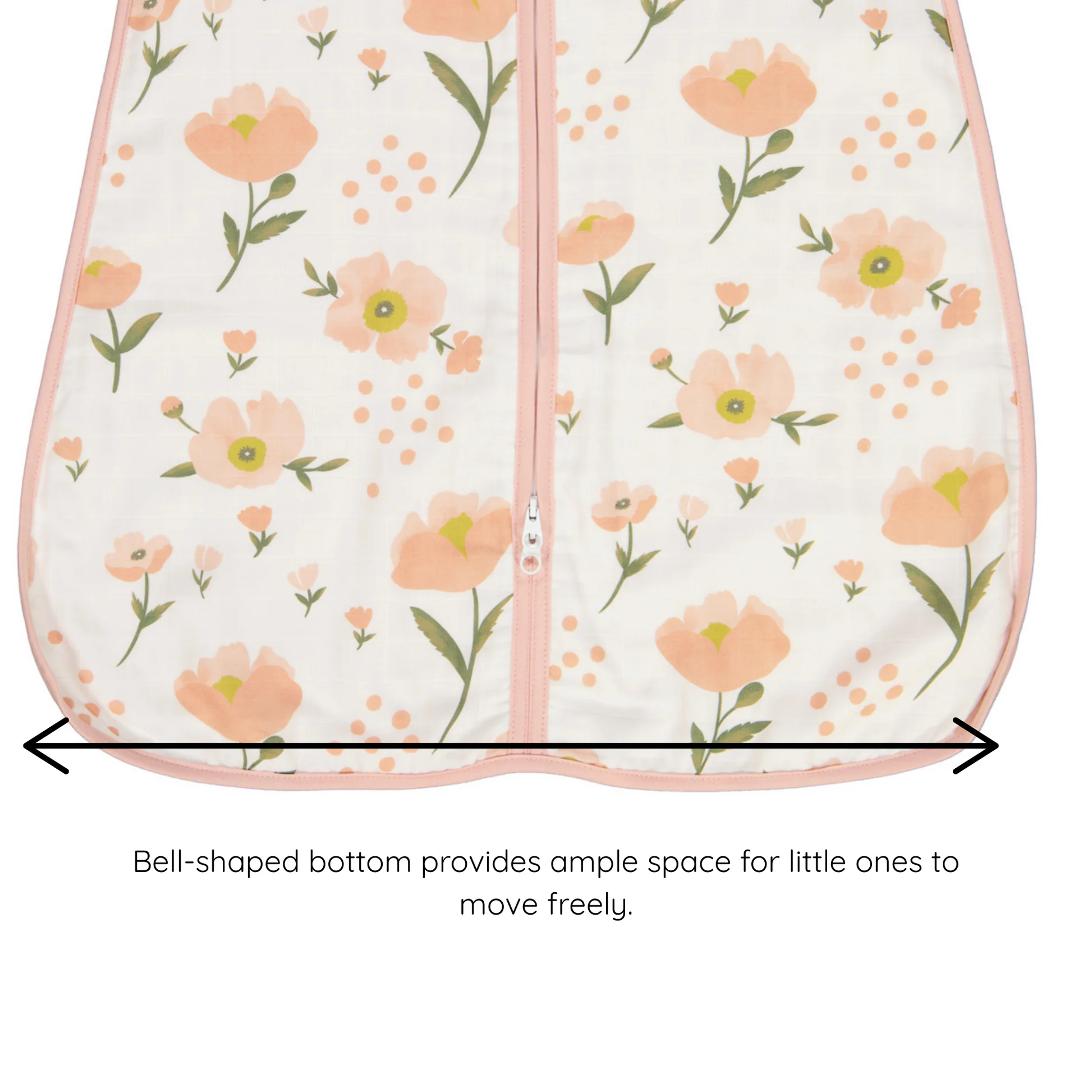 Summer Sleepsack: Pink Poppy - Image 2