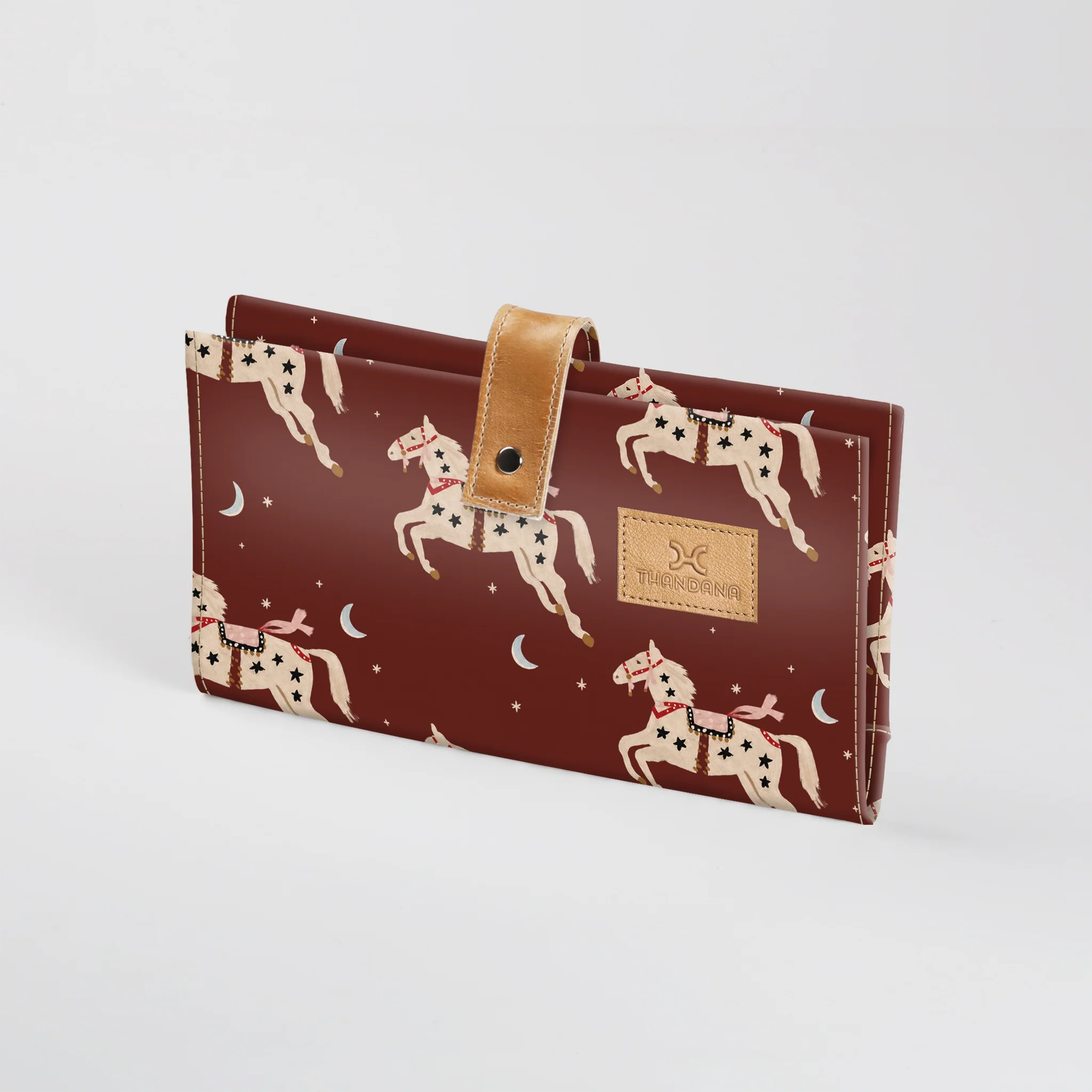 Baby Changing Wallet - midnight pony
