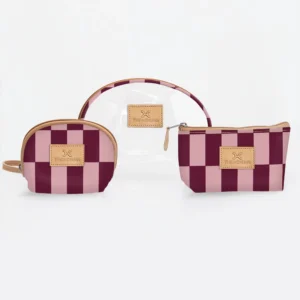 Clear big mouth set: checkmate cherry