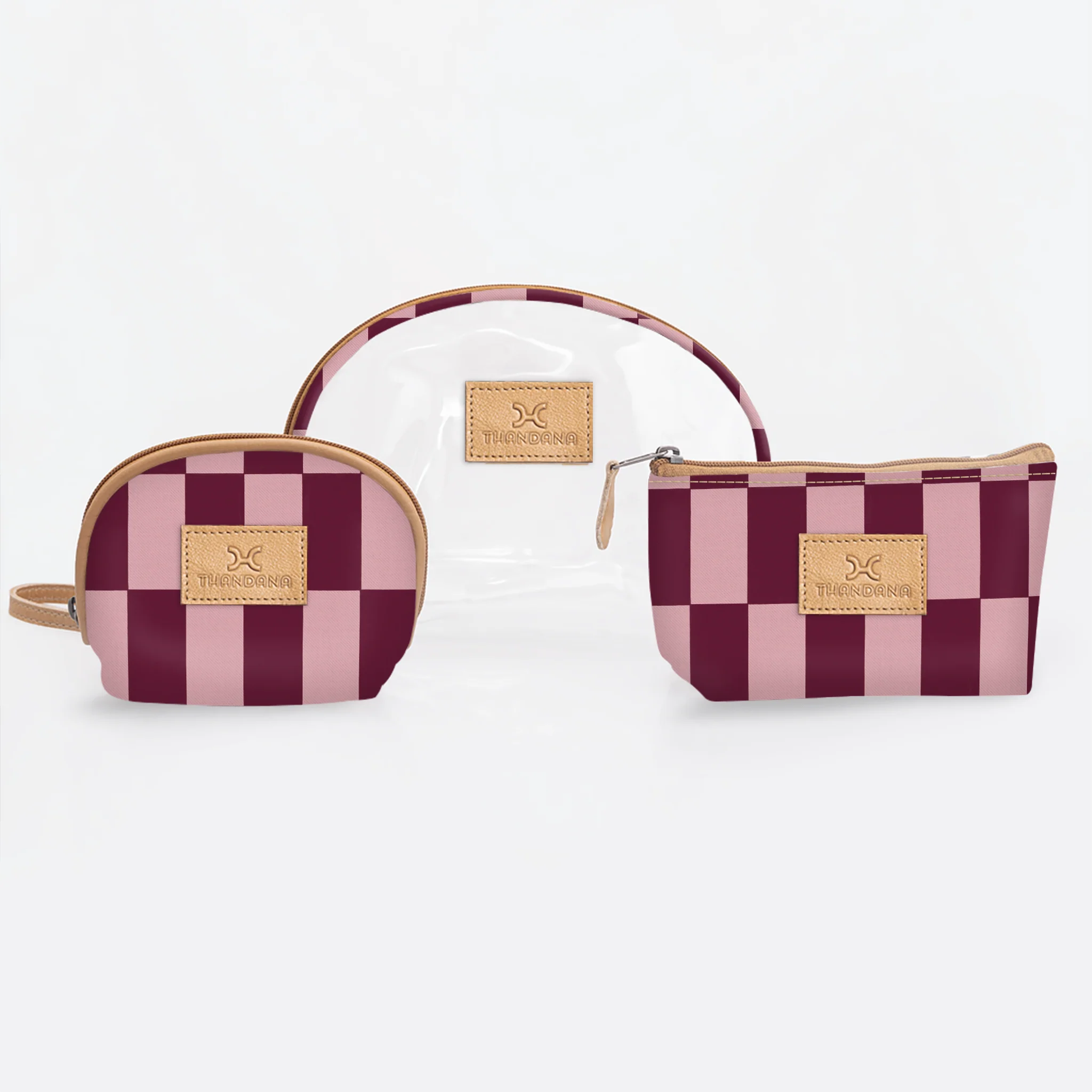 Clear big mouth set: checkmate cherry