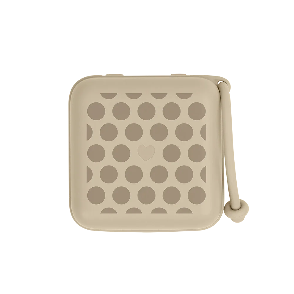 BIBS pacifier box Polkadot