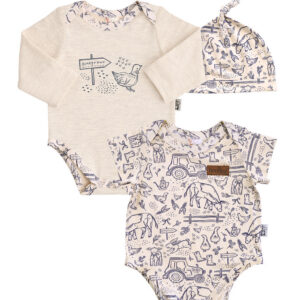 Homegrown meadows 3 piece cotton set