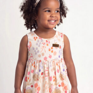 Berry Bugs Cotton dress SET