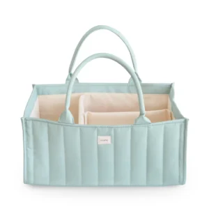 MUSHIE diaper caddy: Roman green