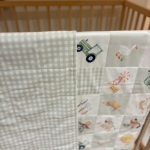 Farm double sided blanket