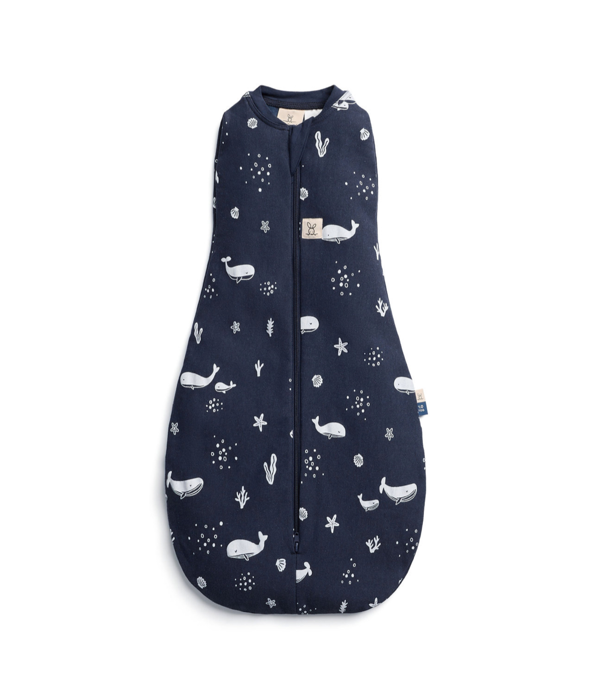 ErgoPouch cocoon swaddle bag 1TOG 0-3m: whale