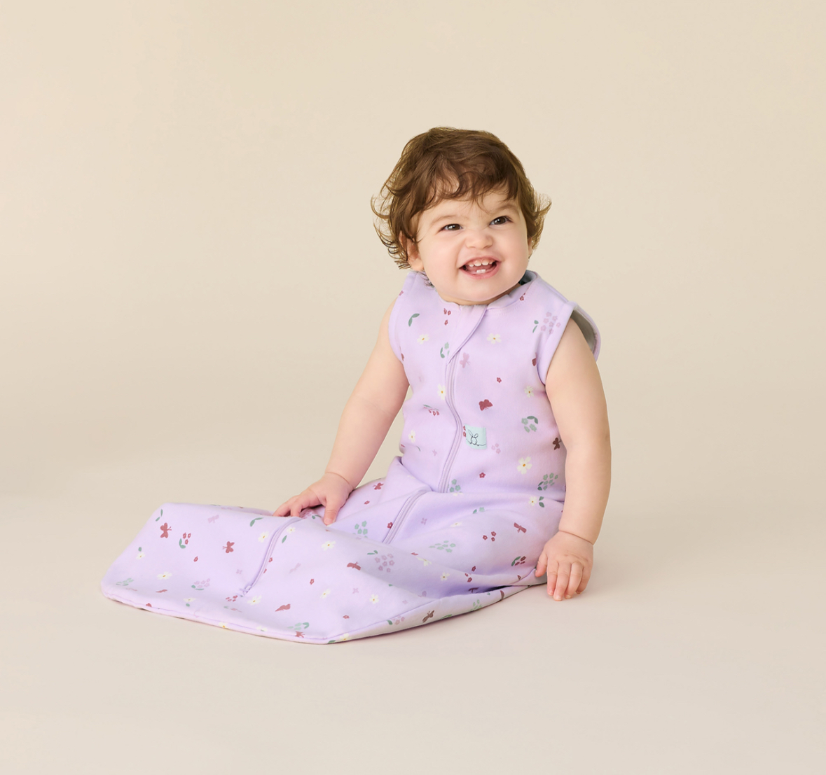 ErgoPouch Sleeping Bag 1 TOG: Butterfly Garden - Image 3