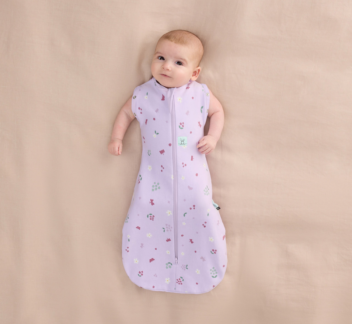 ErgoPouch Sleeping Bag 1 TOG: Butterfly Garden - Image 2