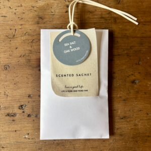 Fragrance Sachet - Sea salt & Oak wood