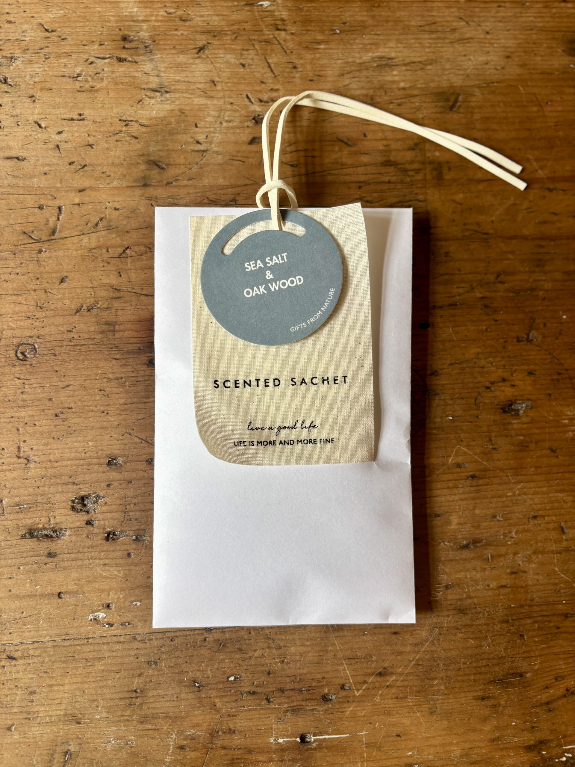 Fragrance Sachet - Sea salt & Oak wood