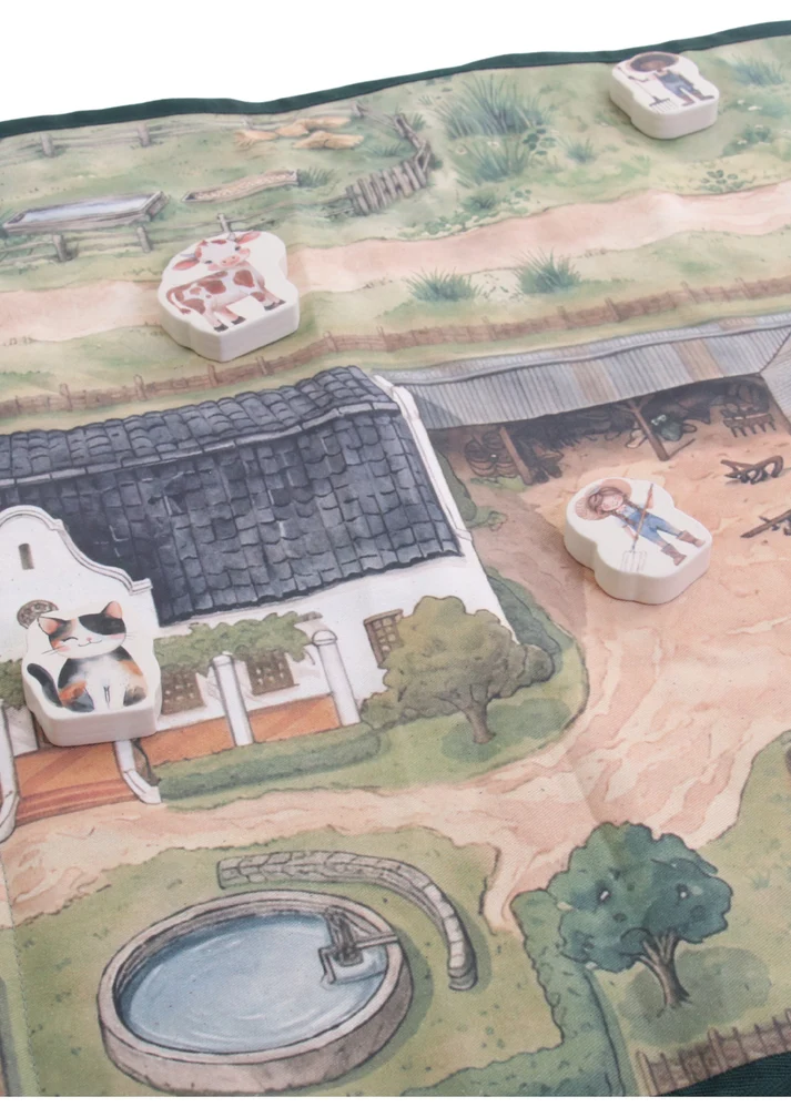 Travel play mat & pieces: FARM - Image 5