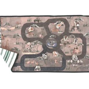 Travel Play Mat & Pieces: SAFARI