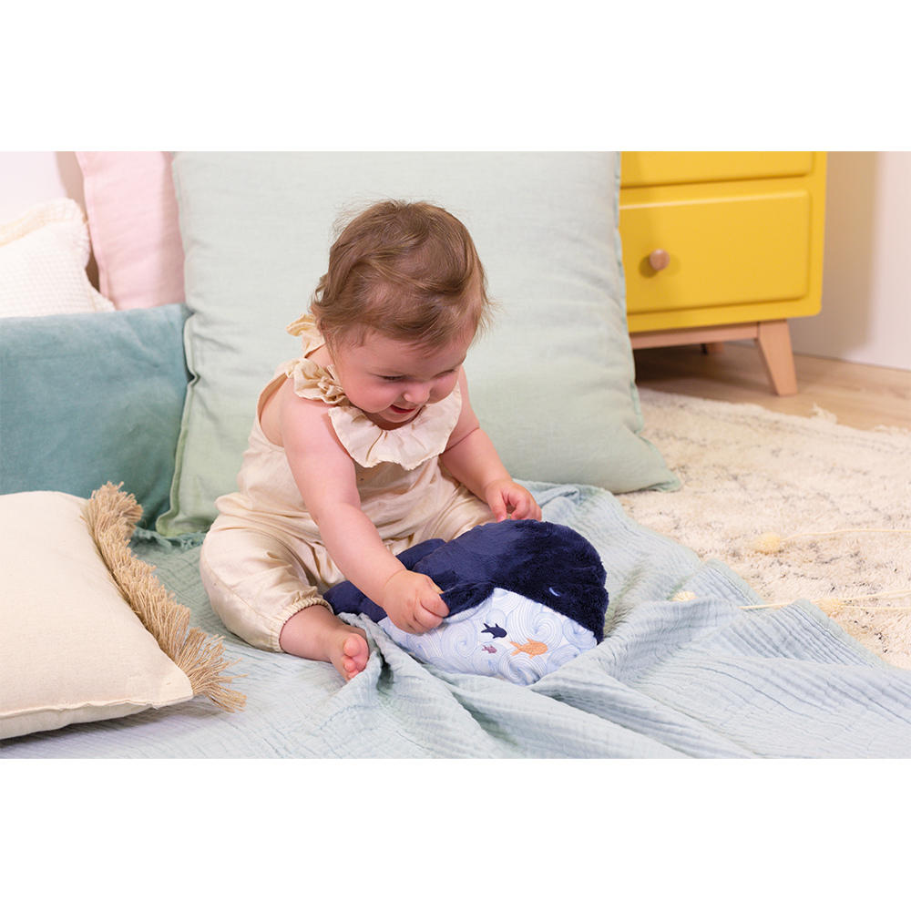 KALOO Wellness soft toy with hot/cold pack: WHALE - Image 2