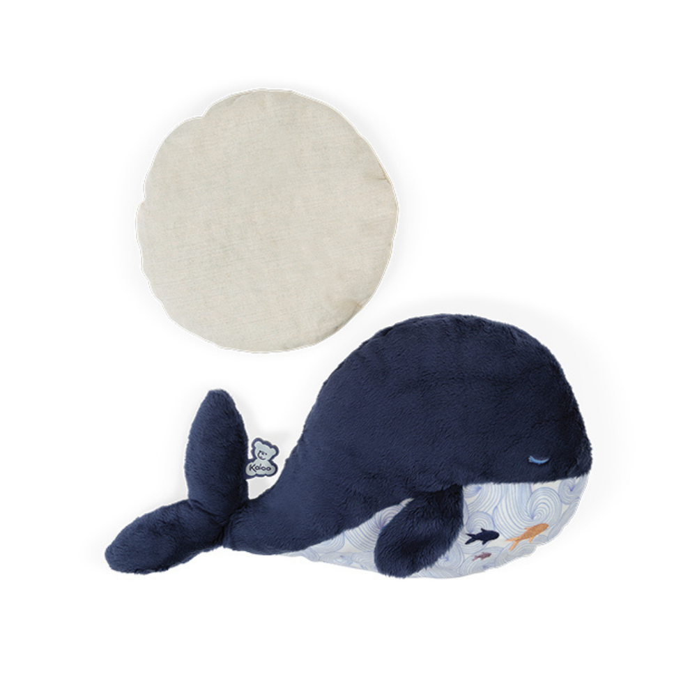KALOO Wellness soft toy with hot/cold pack: WHALE - Image 3