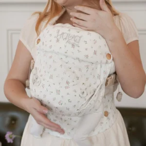 KAYA baba carrier: Fleur Rose