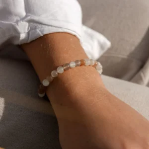 Mixed Moonstone Stone Bracelet