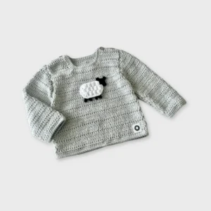 Little lamb crochet jersey