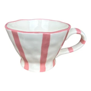 Pink Stripe Mug
