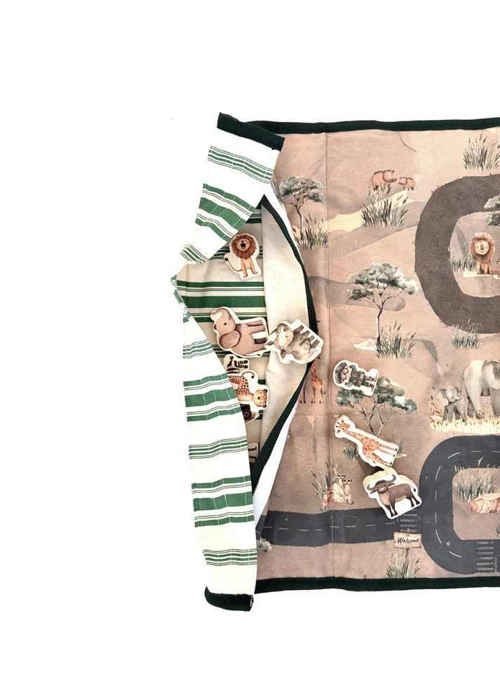 Travel Play Mat & Pieces: SAFARI - Image 3